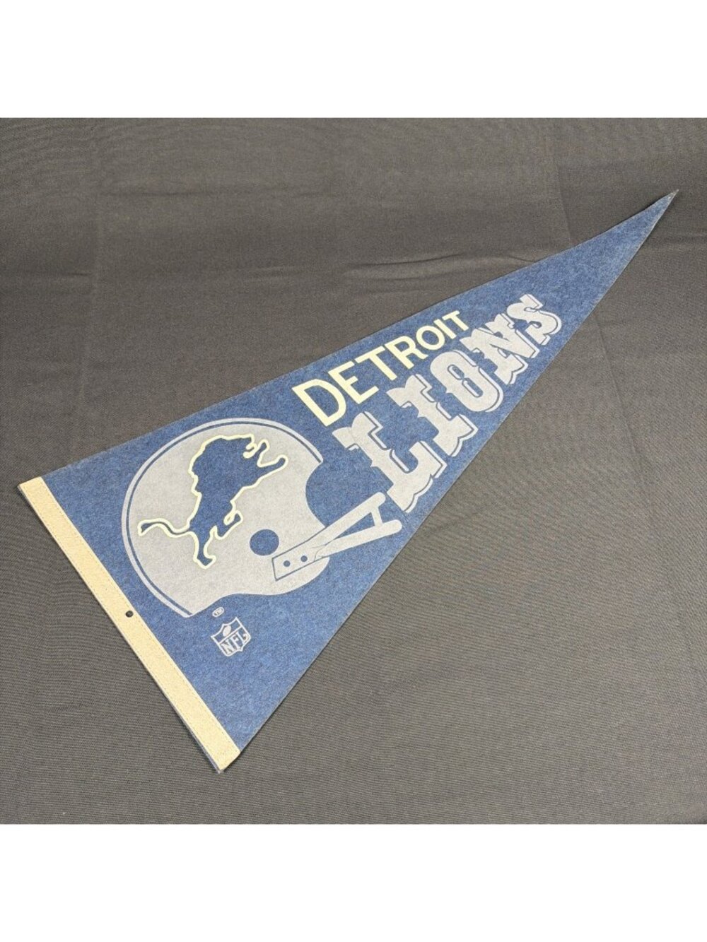 Vintage Detroit Lions Pennant Football NFL